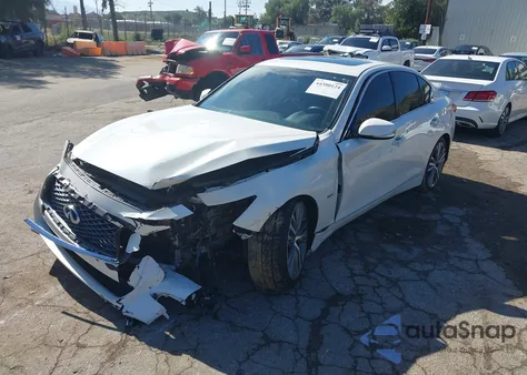 2018 Infiniti Q50 3.0T Sport from USA, damaged, VIN JN1EV7AP0JM591195
